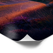 Majestic Lions at Sunset in African S Poster (Ecke)