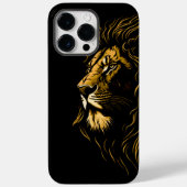 Majestic Lion's Face Case-Mate iPhone Case (Rückseite)