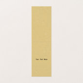 Majestic Looking Brown White Owl auf Branch Tan Visitenkarten (Innenseite Aufgefaltet)