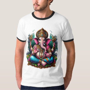 "Majestic Lord Ganesha in göttlicher Aura" T-Shirt