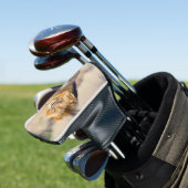 Majestic Löwe Wildtier-Foto Golf Headcover (In Situ)