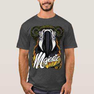Majestic Macaw Parrot farbenfrohe Tropenvogelgesch T-Shirt