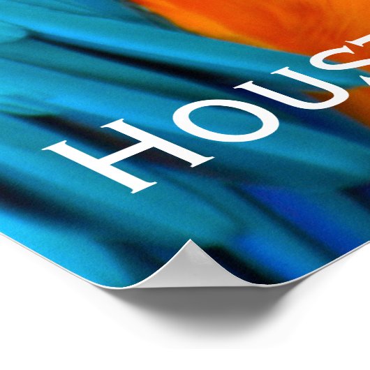 Majestic Macaw Poster (Ecke)