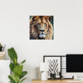 Majestic Mane Poster (Heimbüro)