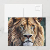 Majestic Mane Postkarte (Vorne/Hinten)