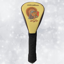 Majestic Männliche Türkei Schwanz Herbstfarben geb Golf Headcover