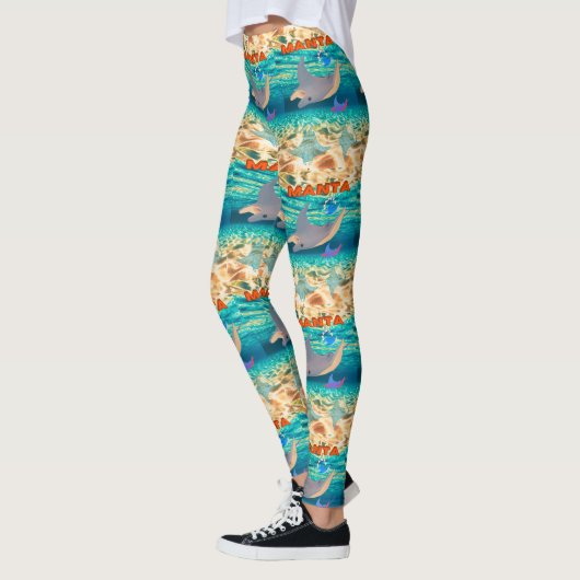 Majestic Manta Underwater Leggings (Links)
