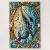 Majestic Marine Mosaik A Stainted Glass Whale Puzzle (Vertikal)