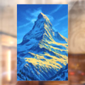 Majestic Matterhorn Fensteraufkleber (Blatt 2)