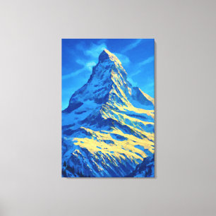 Majestic Matterhorn Leinwanddruck