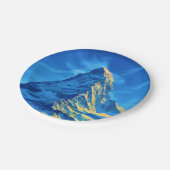 Majestic Matterhorn Pappteller (Schrägansicht)