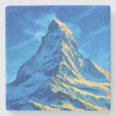 Majestic Matterhorn Steinuntersetzer (Vorderseite)