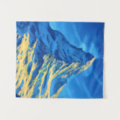 Majestic Matterhorn Wandteppich (Vorderseite (Horizontal))