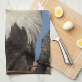 Majestic Matthieburgel im Nest Geschirrtuch (Viertel Falte)