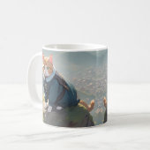 Majestic Meow-narchs Kaffeetasse (Vorderseite Links)