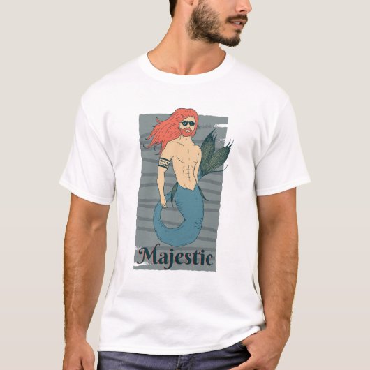 Majestic Merman T-Shirt (Vorderseite)