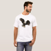 Majestic Messenger: Adler Sticker T - Shirt (Vorne ganz)