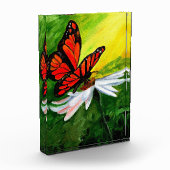 Majestic Monarch Butterfly Fotoblock (Links)