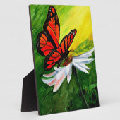 Majestic Monarch Butterfly Fotoplatte (Seite)