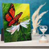 Majestic Monarch Butterfly Fotoplatte (Seite)