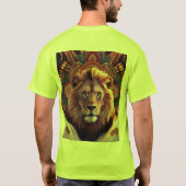 Majestic Monarch: Monkey KingPrinted T - Shirt (Rückseite)