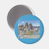 Majestic Mono Lake Magnet (Vorderseite/Rückseite)