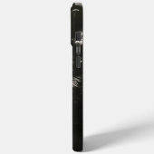 Majestic Monochrome Wild Wolf Case-Mate iPhone Hülle (Rückseite / Links)