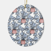 Majestic monstera keramik ornament (Links)