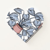 Majestic monstera notizblock (Rückseite)