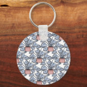 Majestic monstera schlüsselanhänger (Vorderseite)