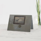 Majestic Moose 5" x 7" Karte (Rückseite)