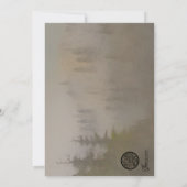 Majestic Moose Dankeskarte (Rückseite)