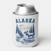 Majestic Moose in Alaska Landscape Dosenkühler (Kanne Vorderseite)