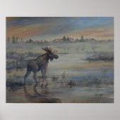 Majestic Moose Poster (Vorne)