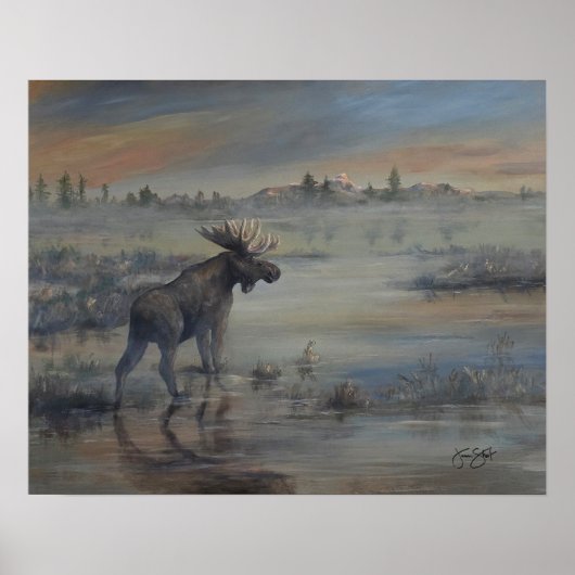 Majestic Moose Poster (Vorne)