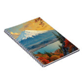 Majestic Mount Fuji Notebook Notizblock (Rechte Seite)