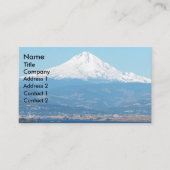 Majestic Mount Hood Landschaft Visitenkarte (Vorderseite)