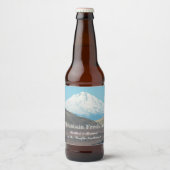 Majestic Mount Hood Personalisiert Bierflaschenetikett (Vorderseite)