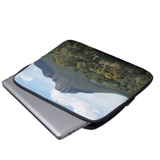 Majestic Mount Sturgeon aus Düneld Laptopschutzhülle (Vorne Knopf)