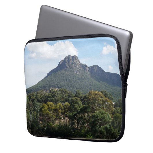 Majestic Mount Sturgeon aus Düneld Laptopschutzhülle (Vorderseite Links)