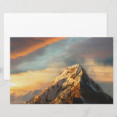 Majestic Mountain Briefpapier (Vorne/Hinten)