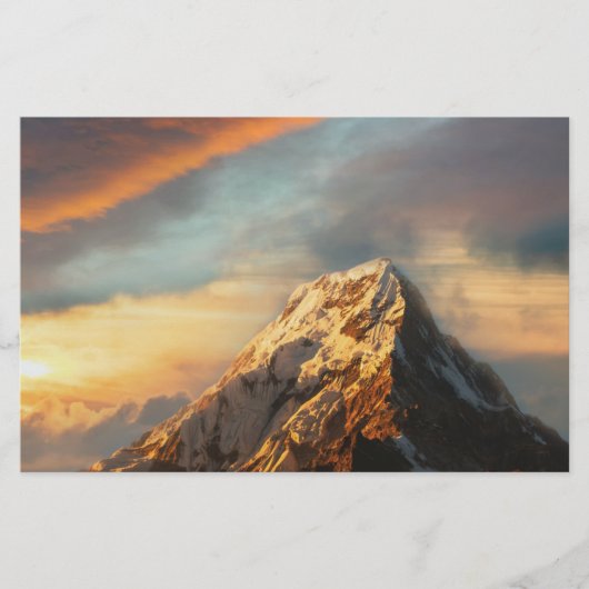 Majestic Mountain Briefpapier (Vorderseite)