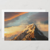 Majestic Mountain Briefpapier (Vorne/Hinten)