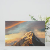 Majestic Mountain Briefpapier (Stehend Vorderseite)