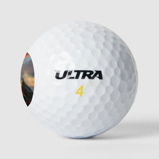 Majestic Mountain Golfball (Logo)