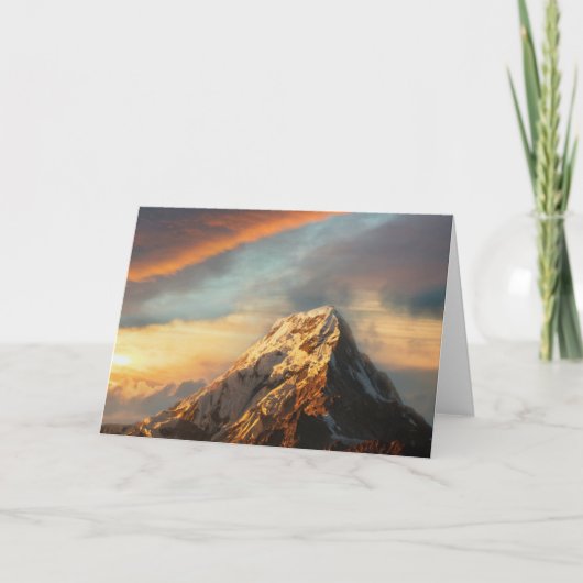 Majestic Mountain Karte (Vorderseite)