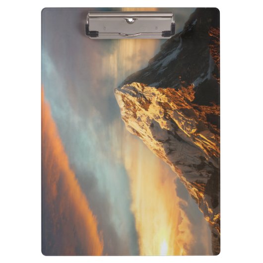 Majestic Mountain Klemmbrett (Vorderseite)