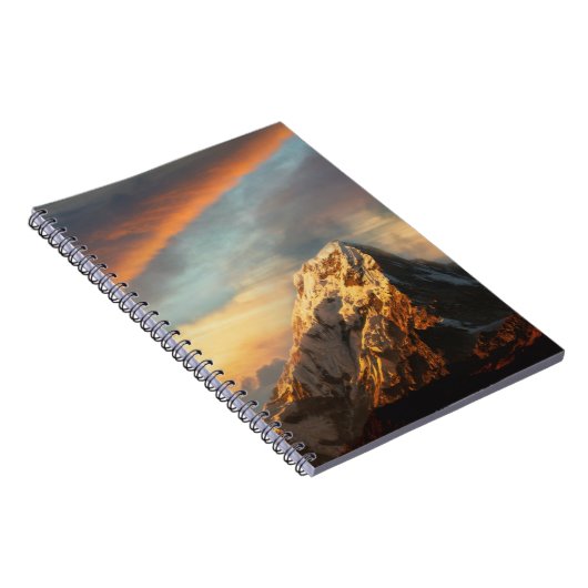 Majestic Mountain Notizblock (Rechte Seite)