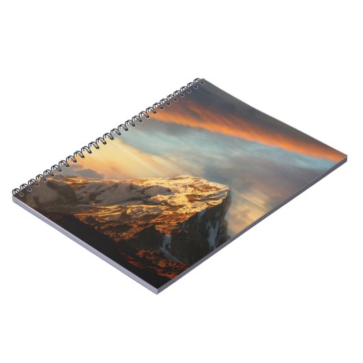 Majestic Mountain Notizblock (Linke Seite)