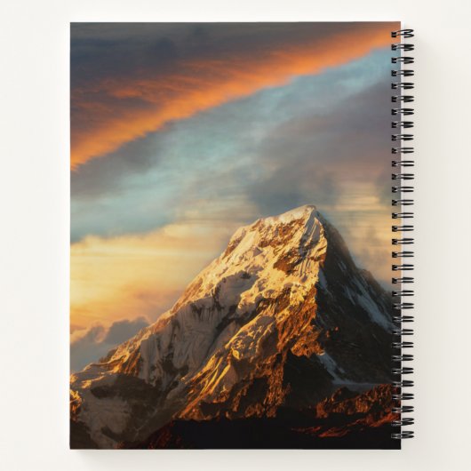 Majestic Mountain Notizblock (Rückseite)